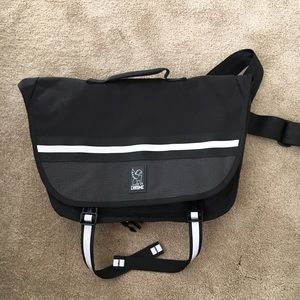 Chrome Night Messenger Bag
